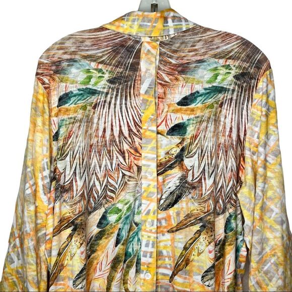 Vintage Paris IQ Top with Feathers - Picture 4 of 6